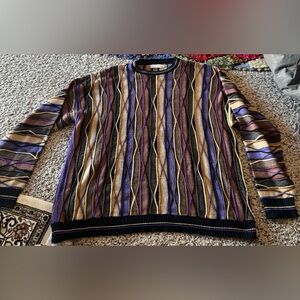 Vintage Bachrach Coogi Style Sweater